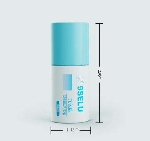 9SELU Thermal Paper Correction Pen - 20ml Heat-Sensitive Label Eraser Pen for Receipts, Shipping Labels & Barcode Stickers (Quick-Dry, Non-Toxic, Portable) in Kuwait