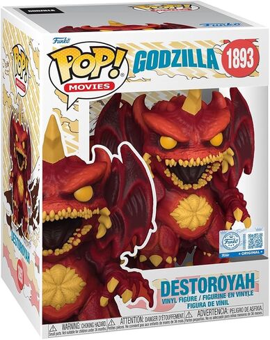 Funko Pop! Premium: Godzilla - Destoroyah - Retro Futurism Destroyah - Amazon Exclusive - Collectable Vinyl Figure - Gift Idea - Official Merchandise - Toys for Kids & Adults - Movies Fans in Saudi Arabia