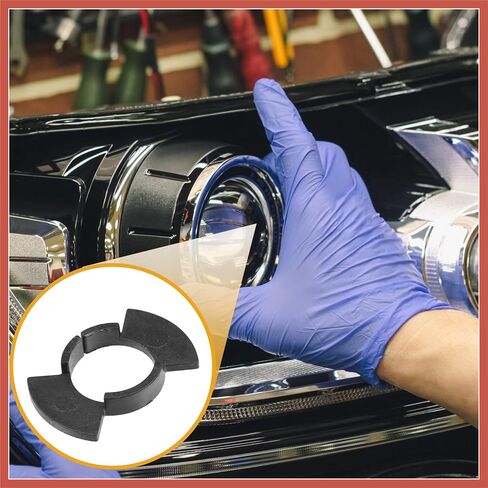 ACROPIX Automotive LED Headlight Bulb Retainer Adapter Holder Socket - Car Headlight Socket - for Honda H1 Plastic Black - 1 Pair Car Parts in Saudi Arabia