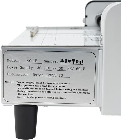 Paper Folding Machine, A3 Booklet Maker, Free Standing Paper Binding Machine with Silicone Folding Rollers for Schools and Offices, 110V 60W in Kuwait