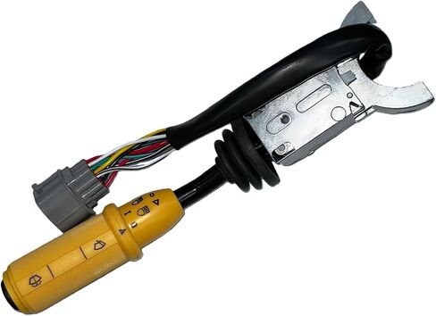 70137702 Lights & Wipers Turn Signal Switch Fits for JCB 3CX 4CX Backhoe Loaders Replace Parts in Saudi Arabia