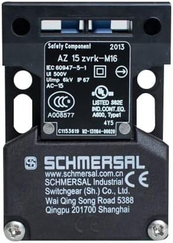AZ16-ZVRK-M20丨1pcs 100% New Schmersal Security Door Lock Switch AZ15-ZVRK/ZVK AZ16-02 (AZ16-12ZVRK-M16) in Saudi Arabia