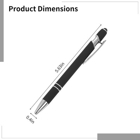 Homaisson 50 Pcs Click Ballpoint Pens, Writing Pens Bulk, Sturdy Plastic Body, Smooth Writing, 10 Colors, Comfortable Grip, Ideal for School, Office, and Daily Use in Saudi Arabia