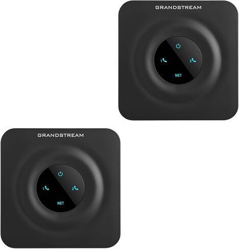 HT802-V2 محول VoIP التناظري 2 حزمة - 2 منافذ FXS لكل منهما، SIP/T.38/TLS/SRTP، إيثرنت سلكي in Saudi Arabia