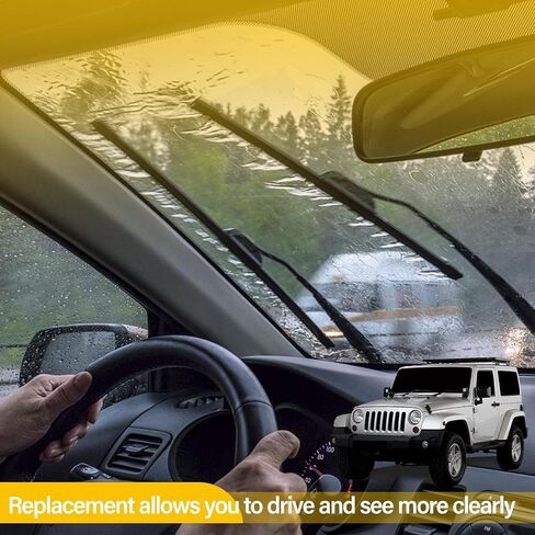 محرك ممسحة الزجاج الأمامي ومجموعة الربط متوافقة مع Jeep Wrangler JK 2007-2018، يستبدل 55077859AB 55077859AC 55077859AD 68002388AB in Saudi Arabia
