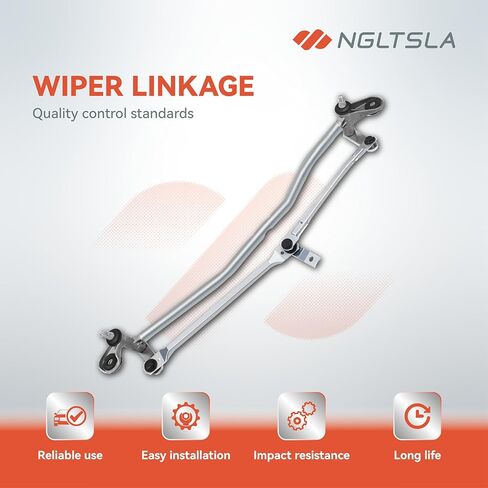 Front Windshield Wiper Linkage|Wiper Transmission Linkage Assembly Compatible With Audi Audi A4 2002-2008, Audi A4 Quattro 2002-2008, Audi RS4 2007-2008 - Replace# 8E1955319,8E1955603D in Kuwait