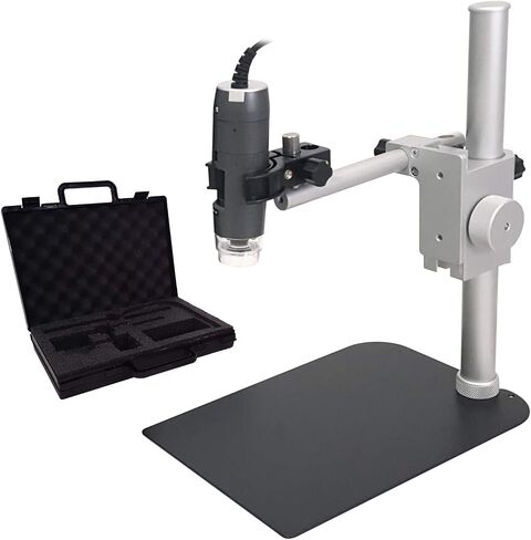 Dino-Lite Microscope Kit with Adjustable Precision Stand and Carrying Case (AM4113ZT/RK06A) in Saudi Arabia