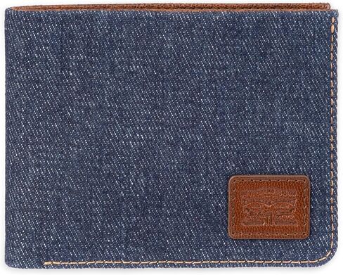محفظة Levi's Ornament Passcase للرجال مع مقسم الفاتورة، بني، مقاس واحد in Saudi Arabia
