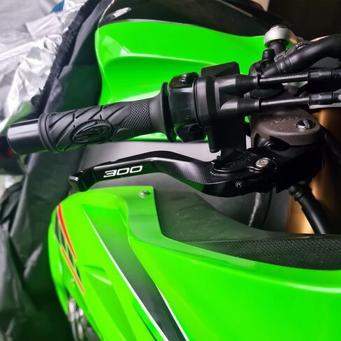 عتلات فرامل قصيرة للدراجة النارية متوافقة مع Versys-X 300 X300 X 300 2017 2018 2019 2020 2021 2022 2023 2024 2025 | مقابض الروافع الأمامية القصيرة وملحقات KLE300 (ذهبي) in Kuwait