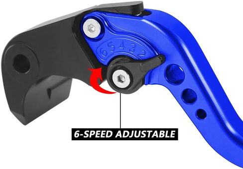 for Z400 2018 2019 2020 2021 2022 Short Clutch Lever Brake Adjustable Handle Levers Motor Accessories Parts Red in Saudi Arabia