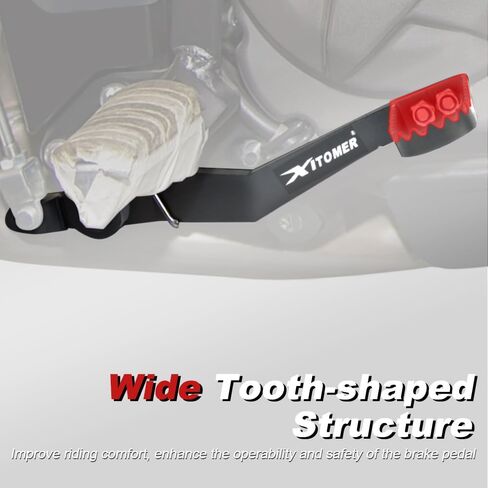 xitomer Folding Gear Lever/Shift Lever Compatible with DL650 V-Strom 650 2012-2025 Dirt Pit Bike Shifter Lever (Shift Pedal) in Saudi Arabia