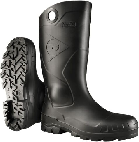 Dunlop Protective Footwear,Durapro Xcp Steel Toe, 100% Waterproof Polyblend PVC Material, Comfortable DURAPRO Energizing Insoles, Lightweight and Durable Protective Footwear, 8408600.10, Size 10 US in Saudi Arabia