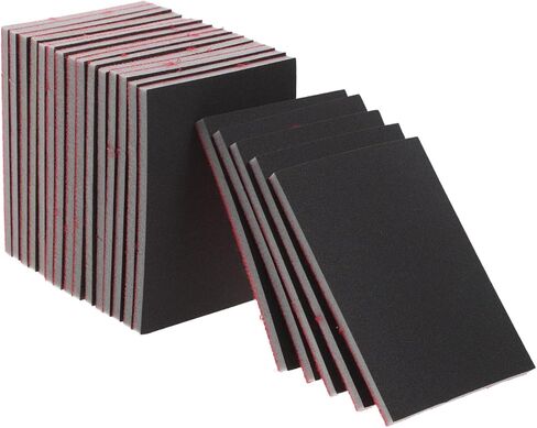 Drywall Sandpaper for Car 20 Pcs Sanding Pads Sponge for Automotive Repair in Saudi Arabia
