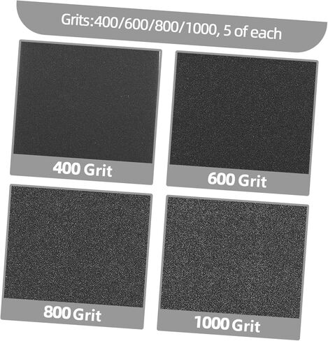 Drywall Sandpaper for Car 20 Pcs Sanding Pads Sponge for Automotive Repair in Saudi Arabia