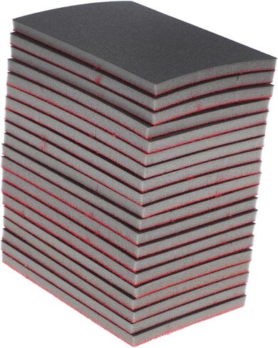 Drywall Sandpaper for Car 20 Pcs Sanding Pads Sponge for Automotive Repair in Saudi Arabia