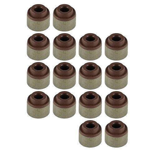 Caltric 16x Valve Stem Seal Compatible with Kawasaki 92049-1349 in Saudi Arabia