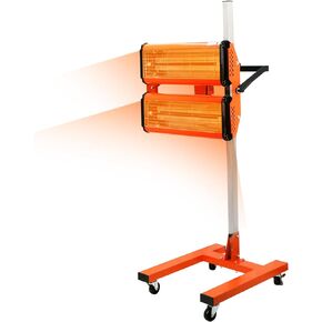 Garvee Professional Infrared Paint Curing Lamp 2000W Short Wave Paint Baking Light w/Timer & Wheels for Body Repair Paint Curing Systems Adjustable 110V Paint Dryer Tool for Auto Shops in Kuwait