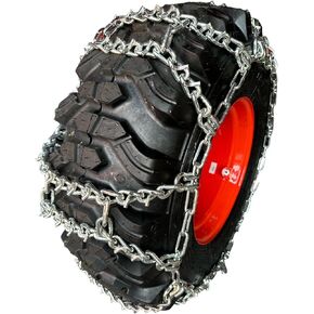 TireChain.com 13.6-28، 13.6 28 سلاسل إطارات Duo Grip Tractor V-BAR in Kuwait