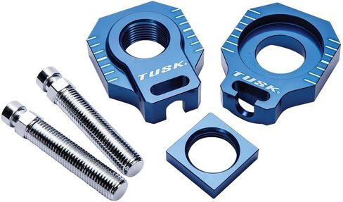 Tusk Axle Blocks Blue for KTM 125 SX 2013-2022 in Saudi Arabia