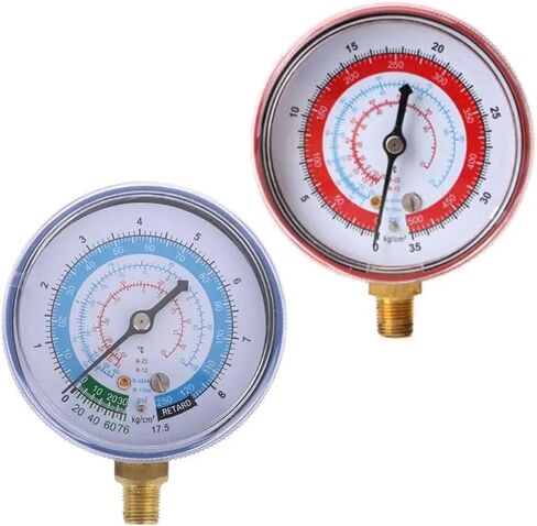 مكيف الهواء R404 R134A R22 مقياس الضغط المنخفض للمبرد باللون الأزرق in Kuwait