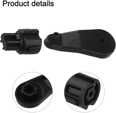 Blend Door Pin Bushing Damper Lever for Golf 1999-2006 and for Jetta 1999-2008, Black Plastic OEfor M 1H1819125 1H0819136 in Kuwait