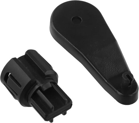 Blend Door Pin Bushing Damper Lever for Golf 1999-2006 and for Jetta 1999-2008, Black Plastic OEfor M 1H1819125 1H0819136 in Kuwait