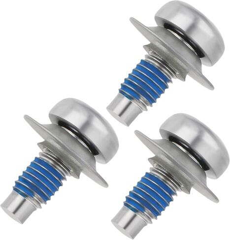 3PCS WHT000729A Engine Undertray Bolt Kit - M8x20 Hex Socket Head Screws for VW Audi Skoda Seat - Fits Beetle, Golf, Jetta, Passat, Tiguan, A3, A8, Q3, Q7, Q8, TT in Saudi Arabia