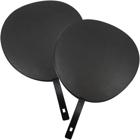 الحفلة الموسيقية اليابانية Uchiwa 2 Pack - مراوح اليد الفارغة الكبيرة للتشجيع، دعم K-Pop Idol، لافتات المعجبين DIY، ديكورات مخصصة in Kuwait