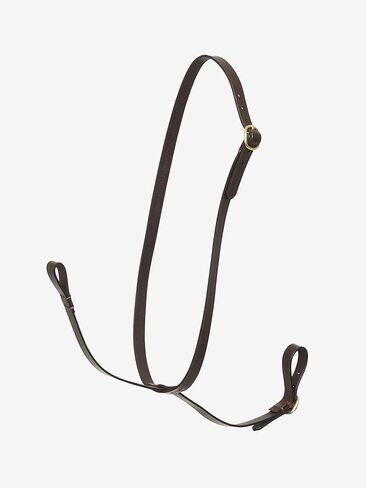 LeMieux Hobby Horse Standing Martingale - بني - جلد ناعم - قابل للتعديل - مناسب للأعمار من 3 سنوات فما فوق in Saudi Arabia