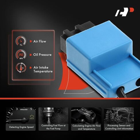 A-Premium Fuel Injection Control Module Compatible with Audi TT Quattro 2012-2014 & Volkswagen Golf R 2012-2013, 2.0L, Replace# 3C0906093C, 132903 in Saudi Arabia