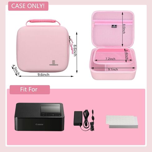 Tourmate Hard Case Replacement for Canon SELPHY CP1500 / CP1300 / CP1200 Wireless Color Photo Printer, Case Only in Saudi Arabia