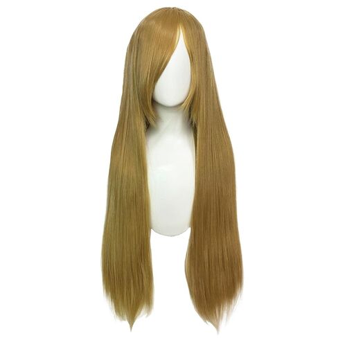 32inches/80cm Long White Wig with Bangs for Women White Cosplay Wigs for Anime Synthetic Hair for Halloween Costume Party Cosplay with Wig Cap in Kuwait