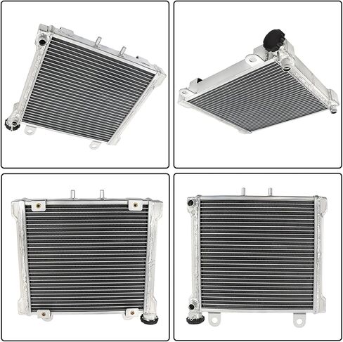 Silscvtt Cooling Radiator with Cap Replacement for Can-Am Bombardier DS650 709200145 2005 2006 2007 in Saudi Arabia