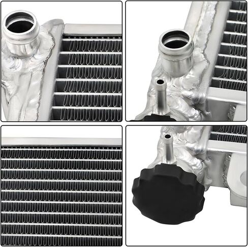 Silscvtt Cooling Radiator with Cap Replacement for Can-Am Bombardier DS650 709200145 2005 2006 2007 in Saudi Arabia