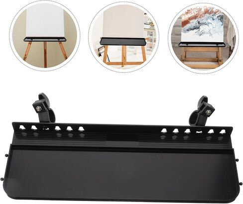 Tofficu Replacement Easel Tray Shelf Detachable Easel Accessory for Artists Easy to Install Sketch Rack with Functionality for Classrooms and Art Parties in Saudi Arabia