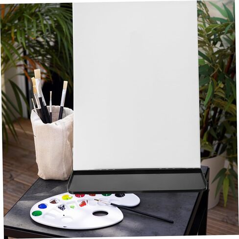 jojofuny Detachable Easel Tray Small Display Easel Stand Plastic Painting Tray Attachment Storage Rack in Saudi Arabia