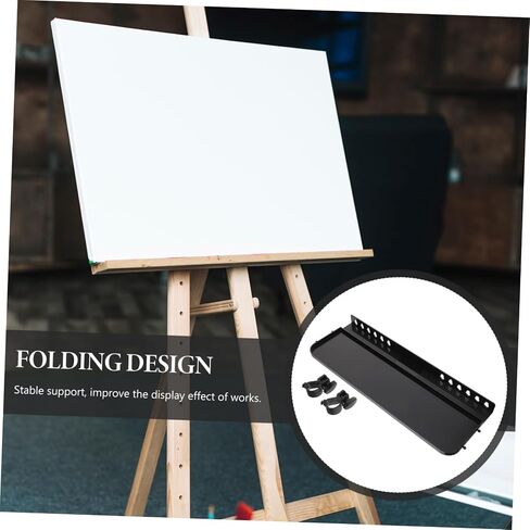 jojofuny Detachable Easel Tray Small Display Easel Stand Plastic Painting Tray Attachment Storage Rack in Saudi Arabia