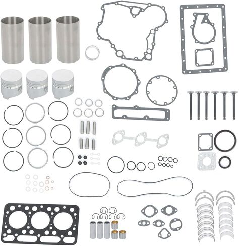 GXYWADY Overhaul Repair Kit 15221-21110 Replacement for Kubota D1102 Engine L2050DT L235DT L2350 L235F Tractor in Kuwait