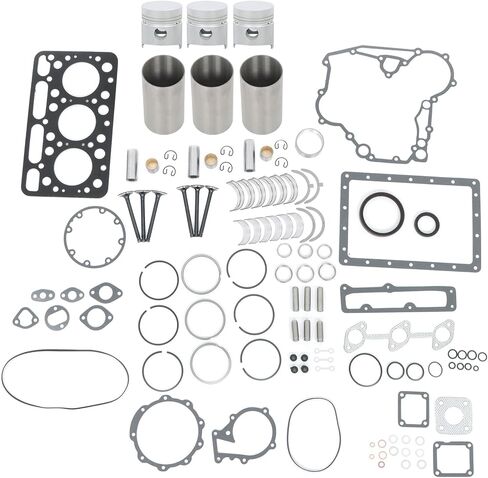 GXYWADY Overhaul Repair Kit 15221-21110 Replacement for Kubota D1102 Engine L2050DT L235DT L2350 L235F Tractor in Kuwait