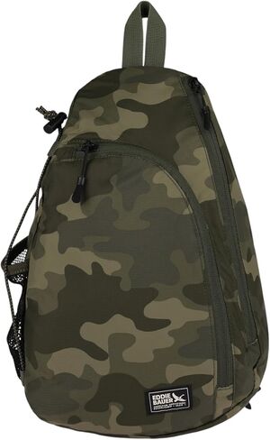 Eddie Bauer Ripstop Sling Bag | Travel | Everday Carry | Lightweight | Ripstop Nylon | Adjustable | 8L | Olive in Saudi Arabia