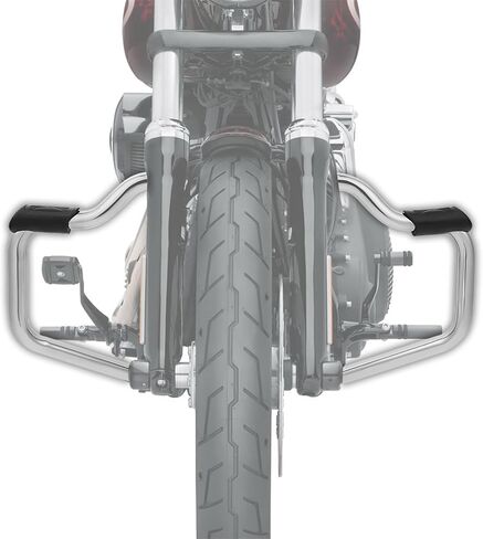 إطار حماية المحرك، إطار شريط التصادم للطريق السريع، قضبان حماية محرك الشارب الكروم SLMOTO مناسبة لدراجة Harley Softail Low Rider FXLR 2018-2025 in Kuwait