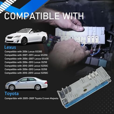 150A 24 دائرة منصهرة مجموعة كتلة الارتباط متوافقة مع 2005-2015 لكزس GS300 GS350 GS430 IS250 IS250C IS350 IS350C المولد تويوتا كراون ماجيستا يستبدل 82620-30170 in Saudi Arabia