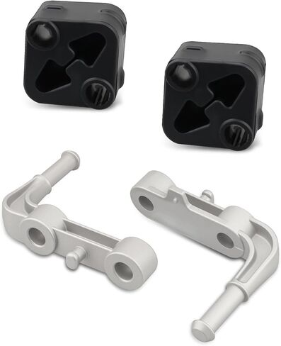 68395841AA Rear Right Exhaust Bracket with Isolator Hanger Fit for Dodge Ram 1500 2019-2024 5.7L 6.2L 3.6L 3.0L V6 V8 Engines, Passenger Side Muffler Support Assembly in Saudi Arabia
