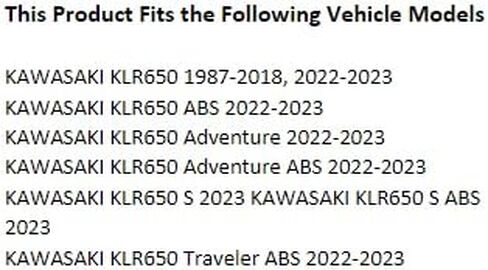 Tusk Valve Seal Kit Compatible with Kawasaki KLR650 1987-2018, 2022-2025 in Saudi Arabia