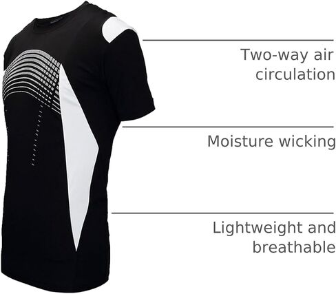 UV Sun Protection Sport T Shirts for Men Short Sleeve Athletic Tennis Tee in Kuwait