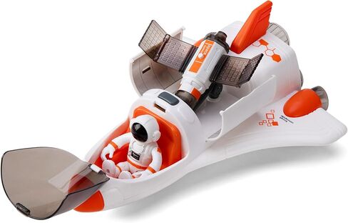 Spaceship Shuttle Toy for Kids, Space Rocket with Astronaut , Spacecraft Playset with Light and Sound, Real Steam/Vapour Function, Role Play Astronauts Toy in Saudi Arabia