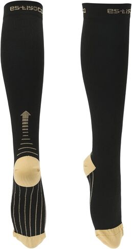 Cycling Socks Sweat-Absorbent Anti-Odor Anti-Friction Outdoor Bike Socks Black Beige Size l Neutral and Universal 1 Pair Colorblock Stripes in Saudi Arabia