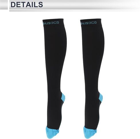 Cycling Socks Sweat-Absorbent Anti-Odor Anti-Friction Outdoor Bike Socks Black Blue Size m Neutral and Universal 1 Pair Colorblock Stripes in Saudi Arabia