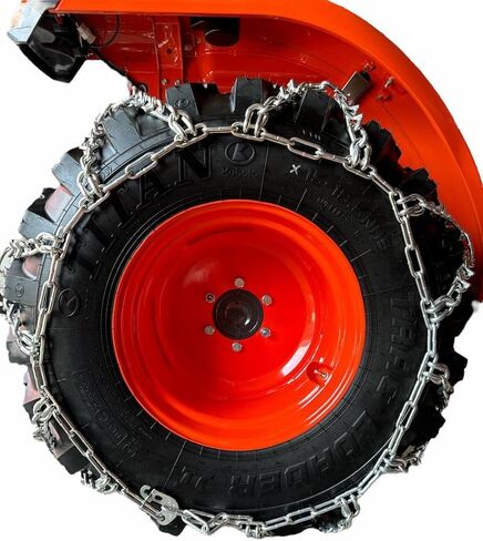 TireChain.com 13.6-28، 13.6 28 سلاسل إطارات Duo Grip Tractor V-BAR in Saudi Arabia