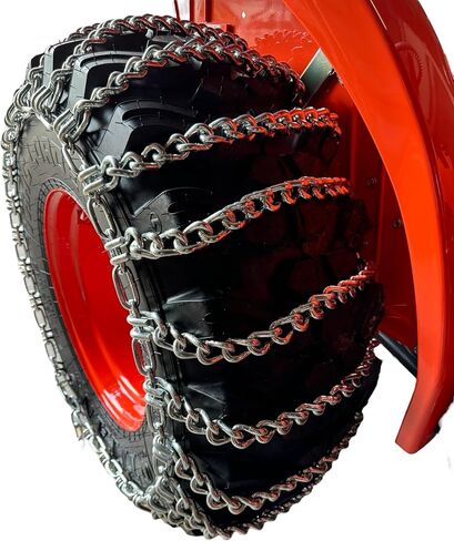 TireChain.com 11.2-38 سلاسل إطارات الجرارات مجموعة من 2 in Saudi Arabia